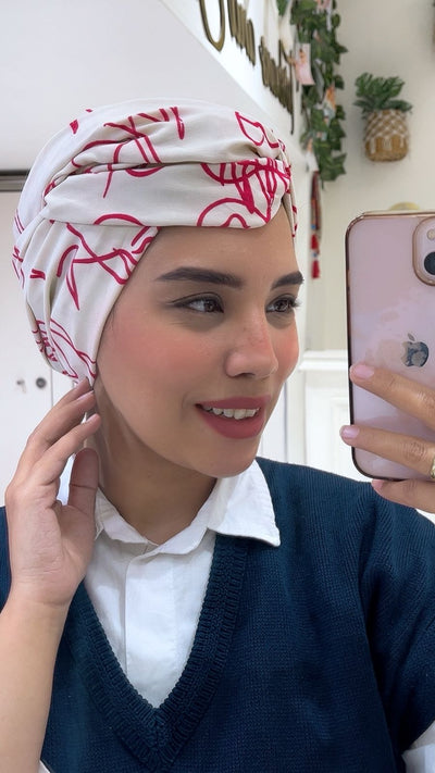 Cotton printed Wire Turban