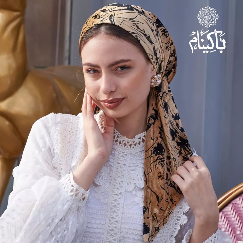 Caramel Velvet Scarfina Turban