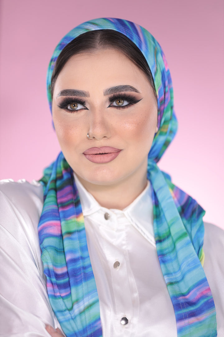 Cotton Candy Scarfina