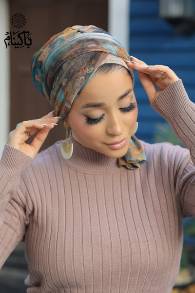 Kayla Tulle Turban