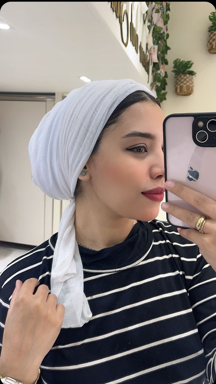 Plain Tulle wraparound