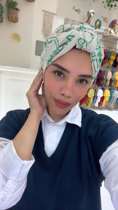Cotton printed Wire Turban