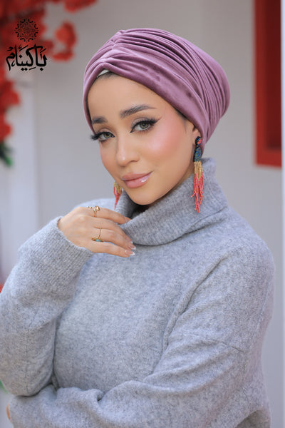 Plain Velvet Turbans