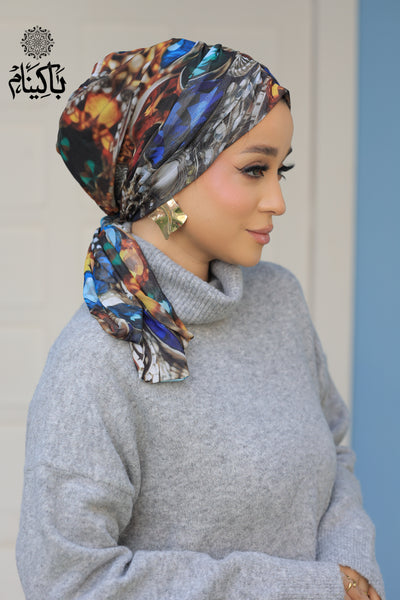 Jewels Tulle Turban