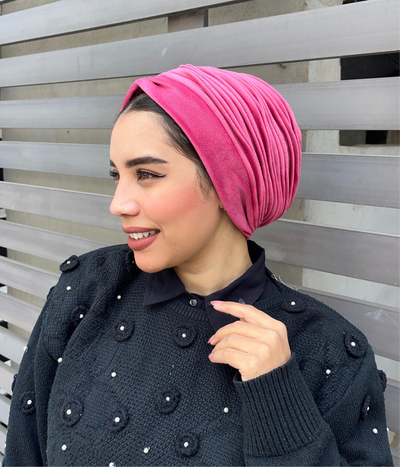Plain Velvet Turbans