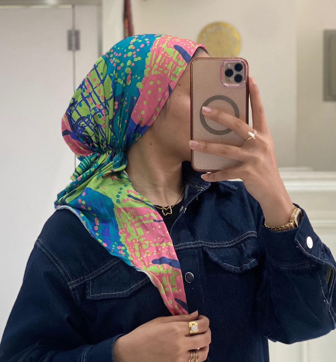 Silk Colorful Scarfina