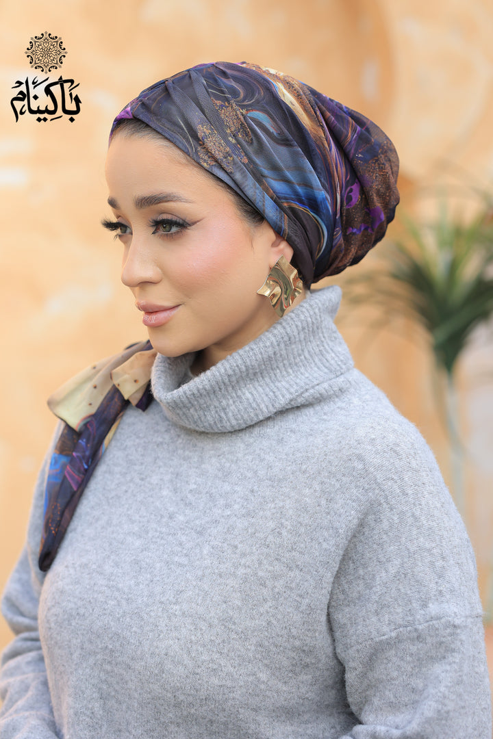 Galaxy Tulle Turban
