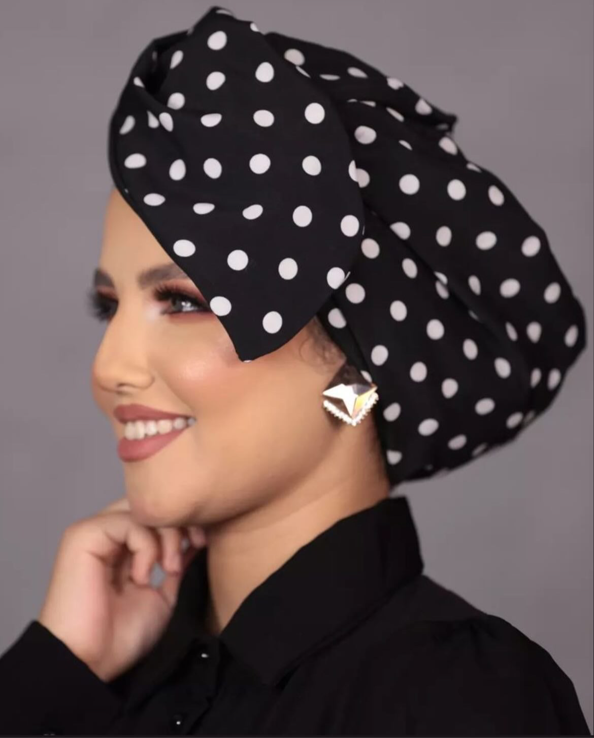 Cotton printed Wire Turban