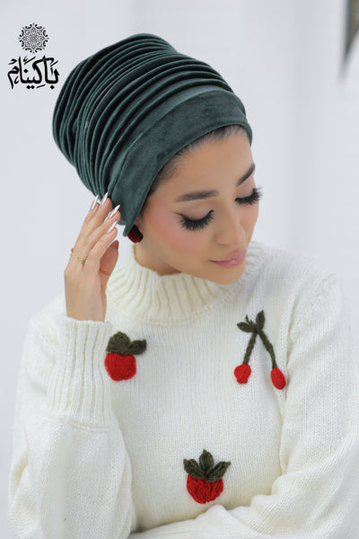 Plain Velvet Turbans