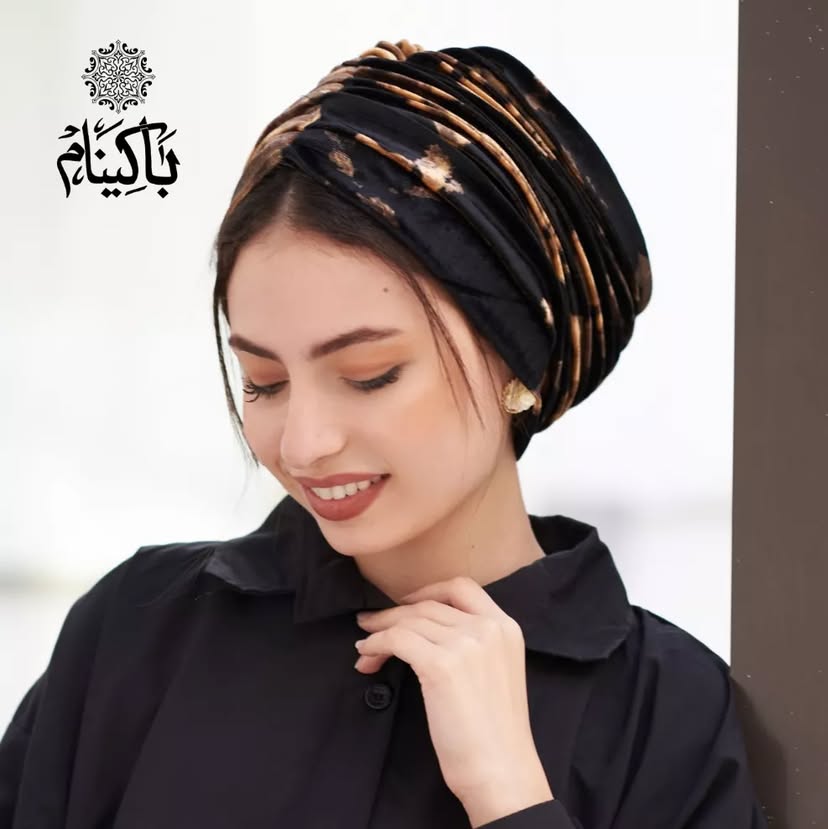 Double side Velvet Turban