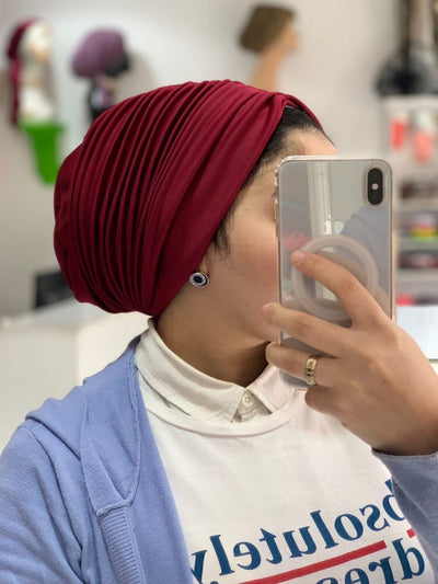 Self Drapped turban