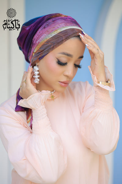 Magneta Tulle Turban