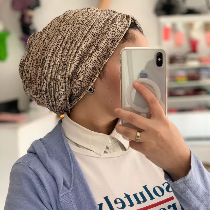 Velvet Selfdrapped Turban