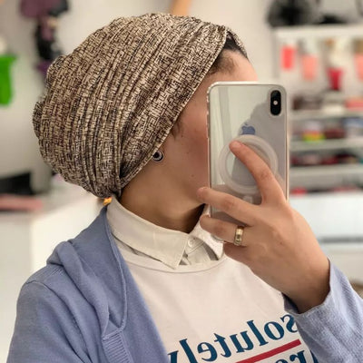 Velvet Selfdrapped Turban