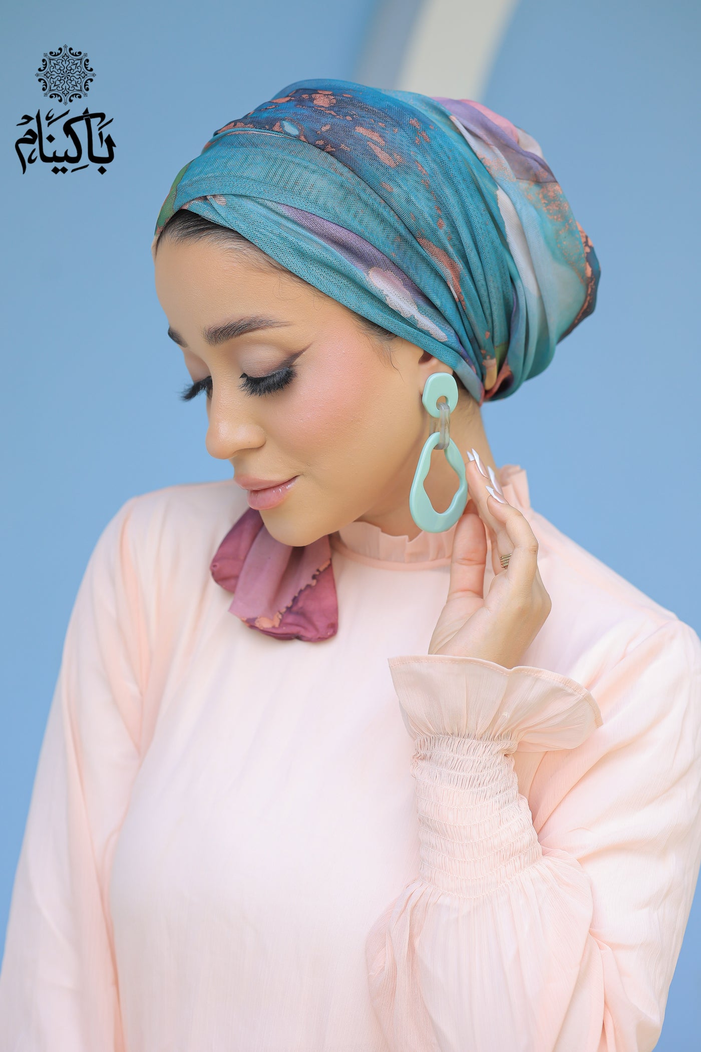Jayda Tulle Turban