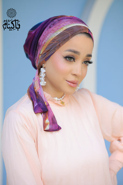 Magneta Tulle Turban