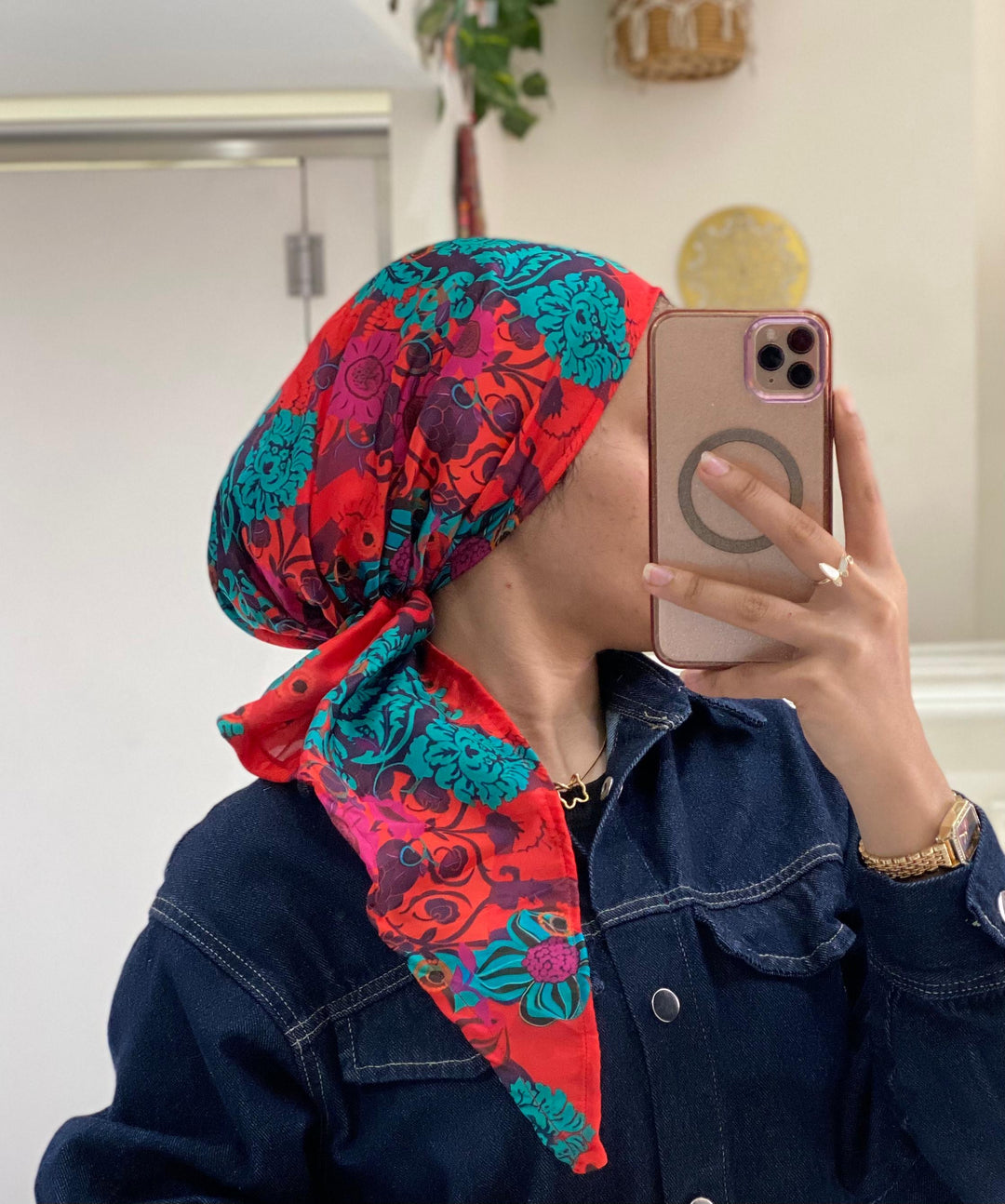 Silk Colorful Scarfina
