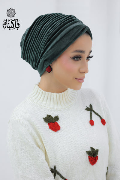 Plain Velvet Turbans