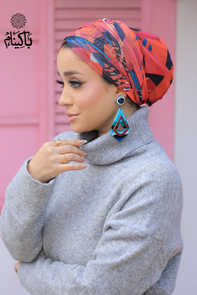 Nounette Tulle Turban