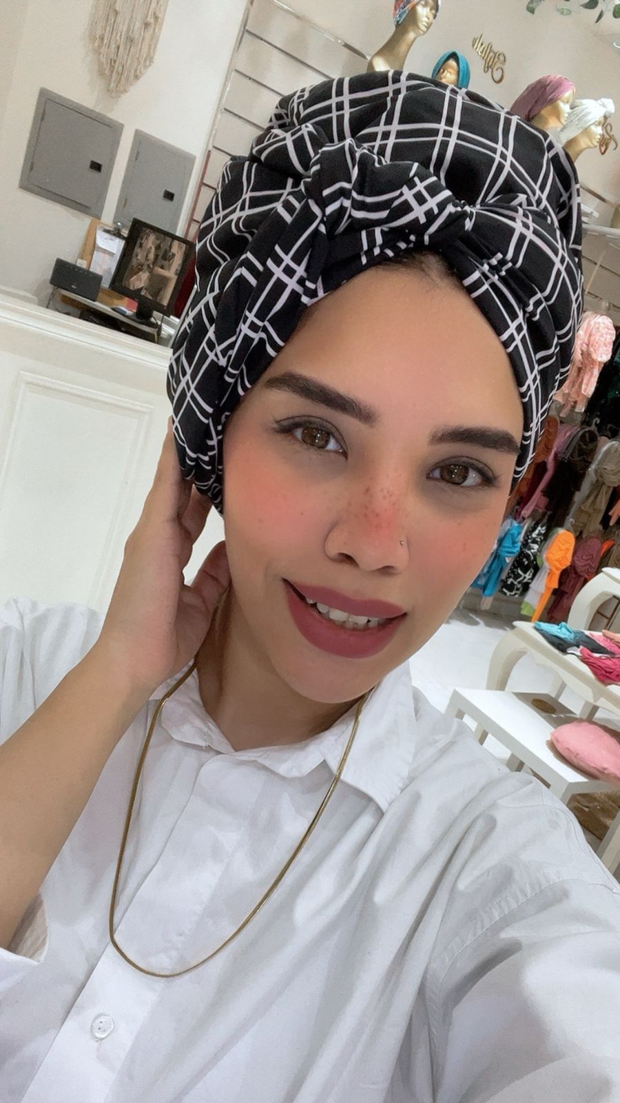 Cotton printed Wire Turban