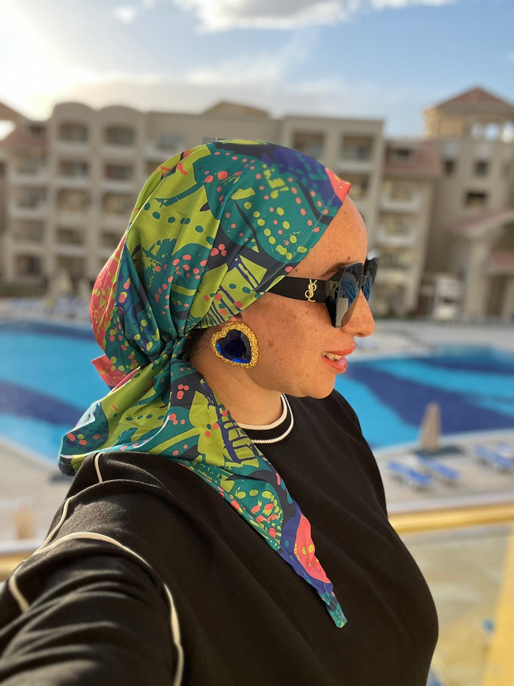 Silk Colorful Scarfina