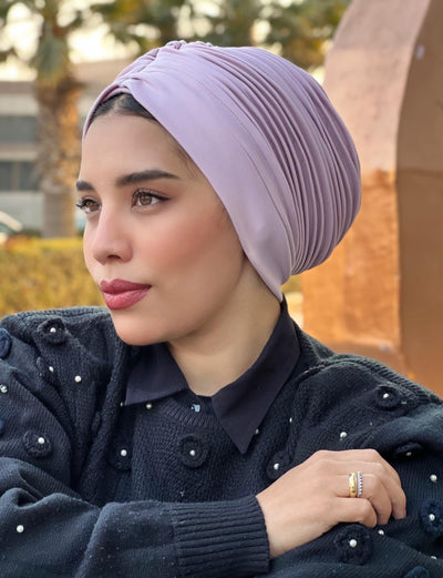 Swimming Selfdrapped Turban