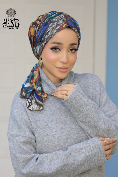 Jewels Tulle Turban