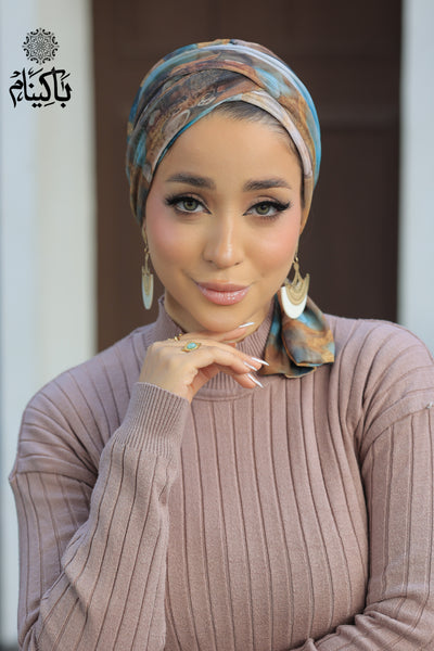 Kayla Tulle Turban