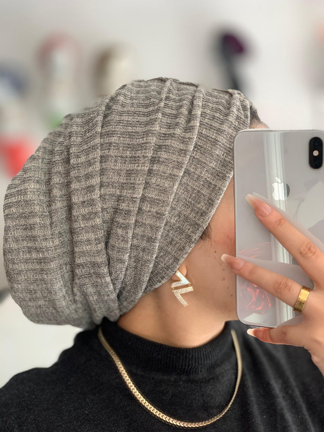 Soft wool one piece Turban