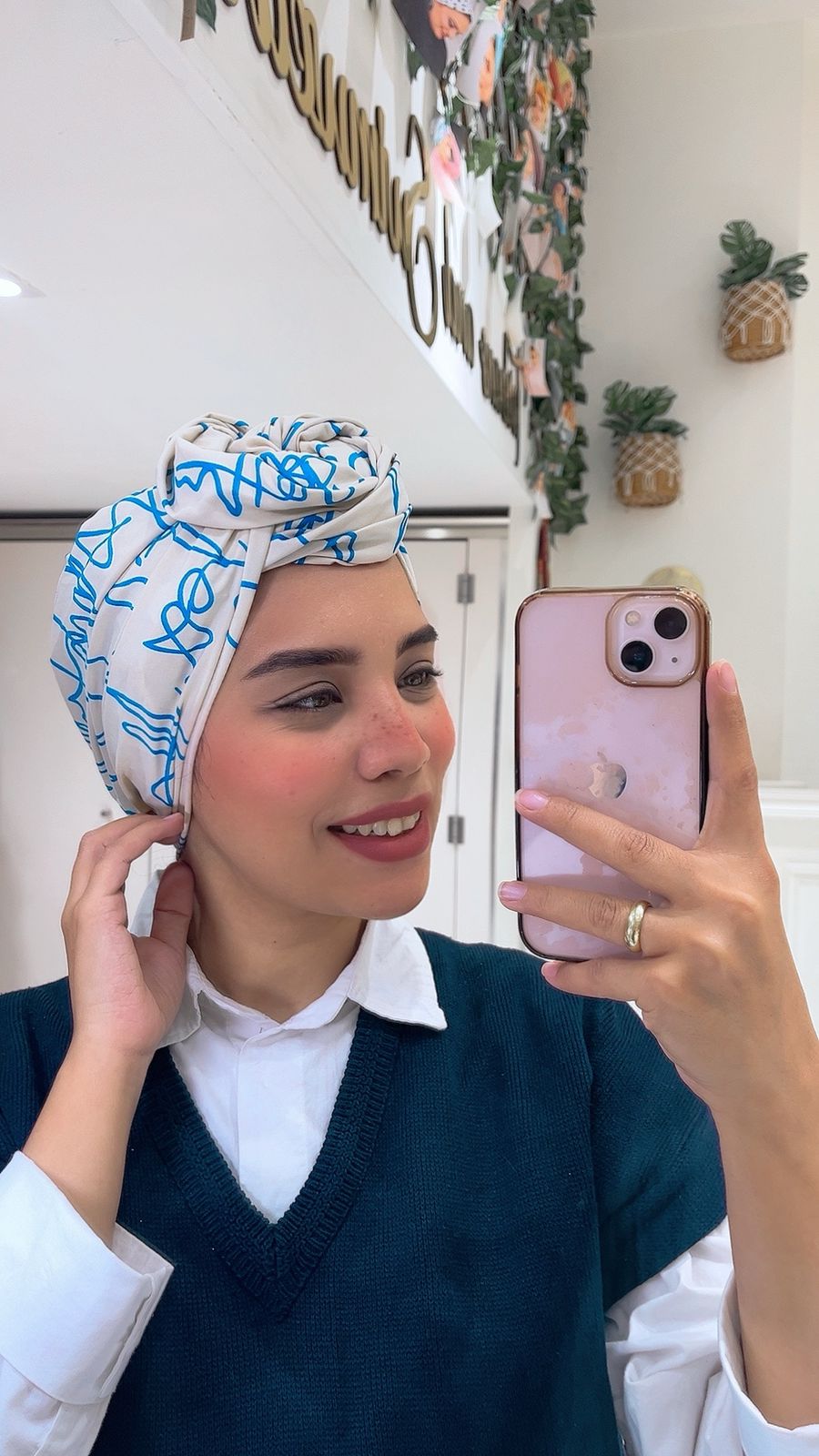 Cotton printed Wire Turban
