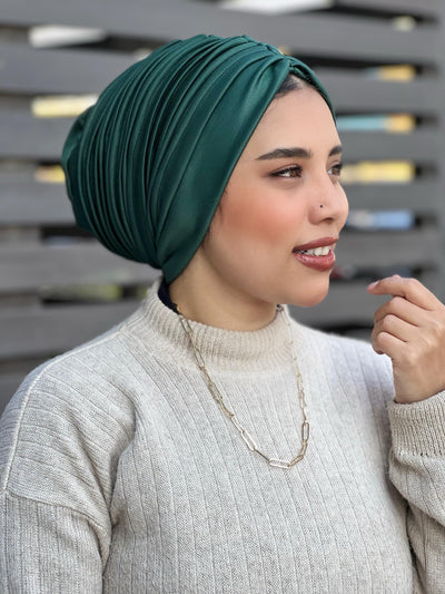 Swimming Selfdrapped Turban