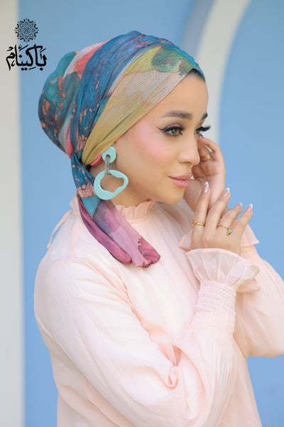 Jayda Tulle Turban