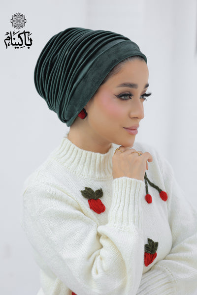 Plain Velvet Turbans