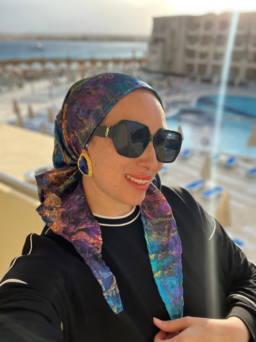 Silk Colorful Scarfina
