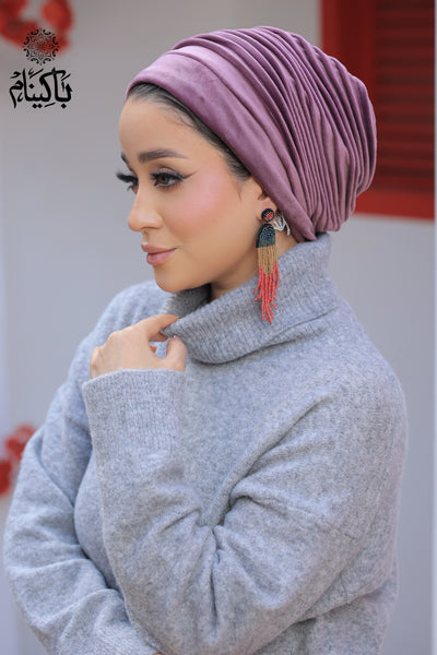 Plain Velvet Turbans