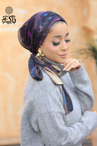 Galaxy Tulle Turban