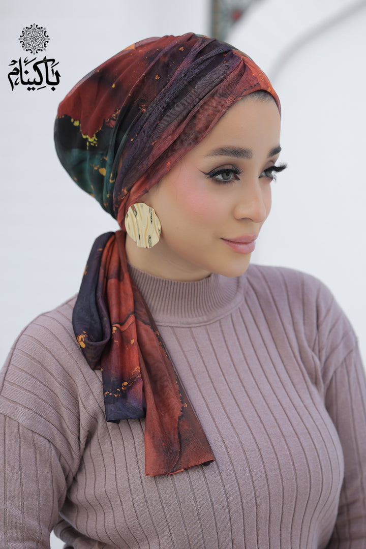 Arona Tulle Turban