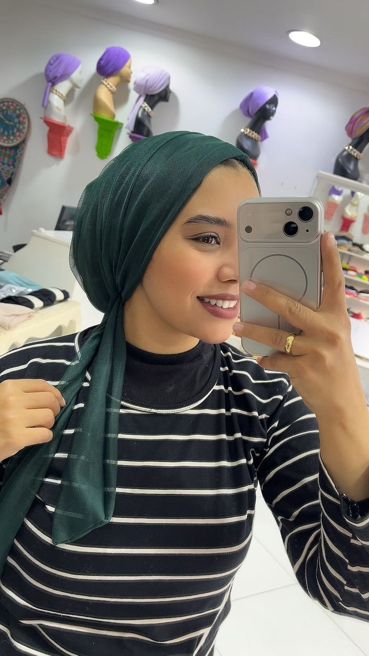 Plain Tulle wraparound