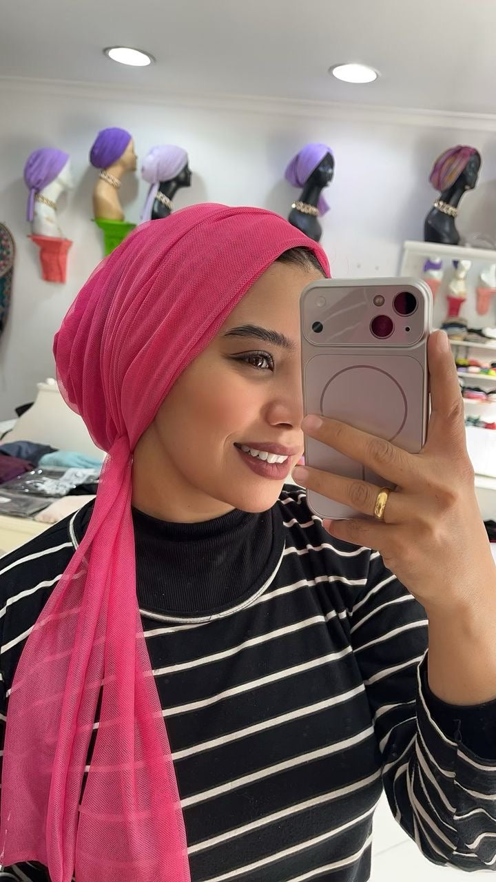 Plain Tulle wraparound