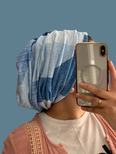 Cotton Denim-like Turban