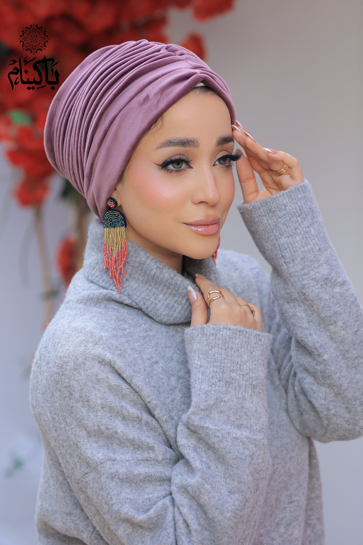 Plain Velvet Turbans