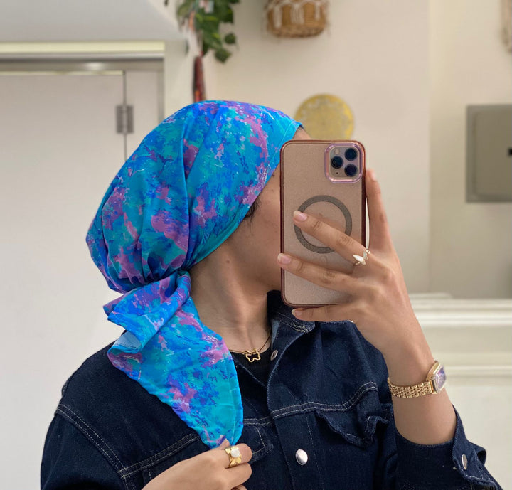 Silk Colorful Scarfina