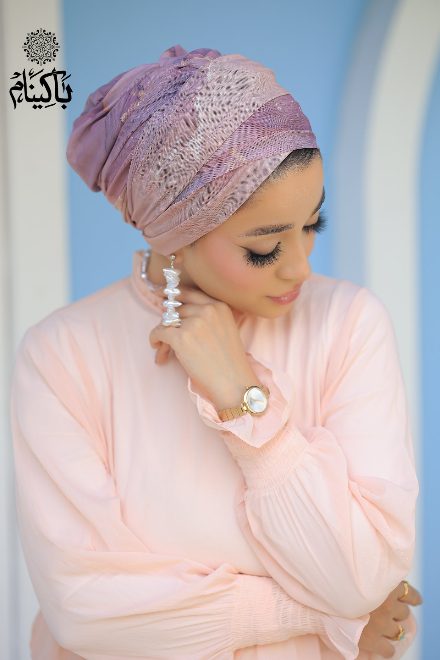 Pastel Tulle Turban