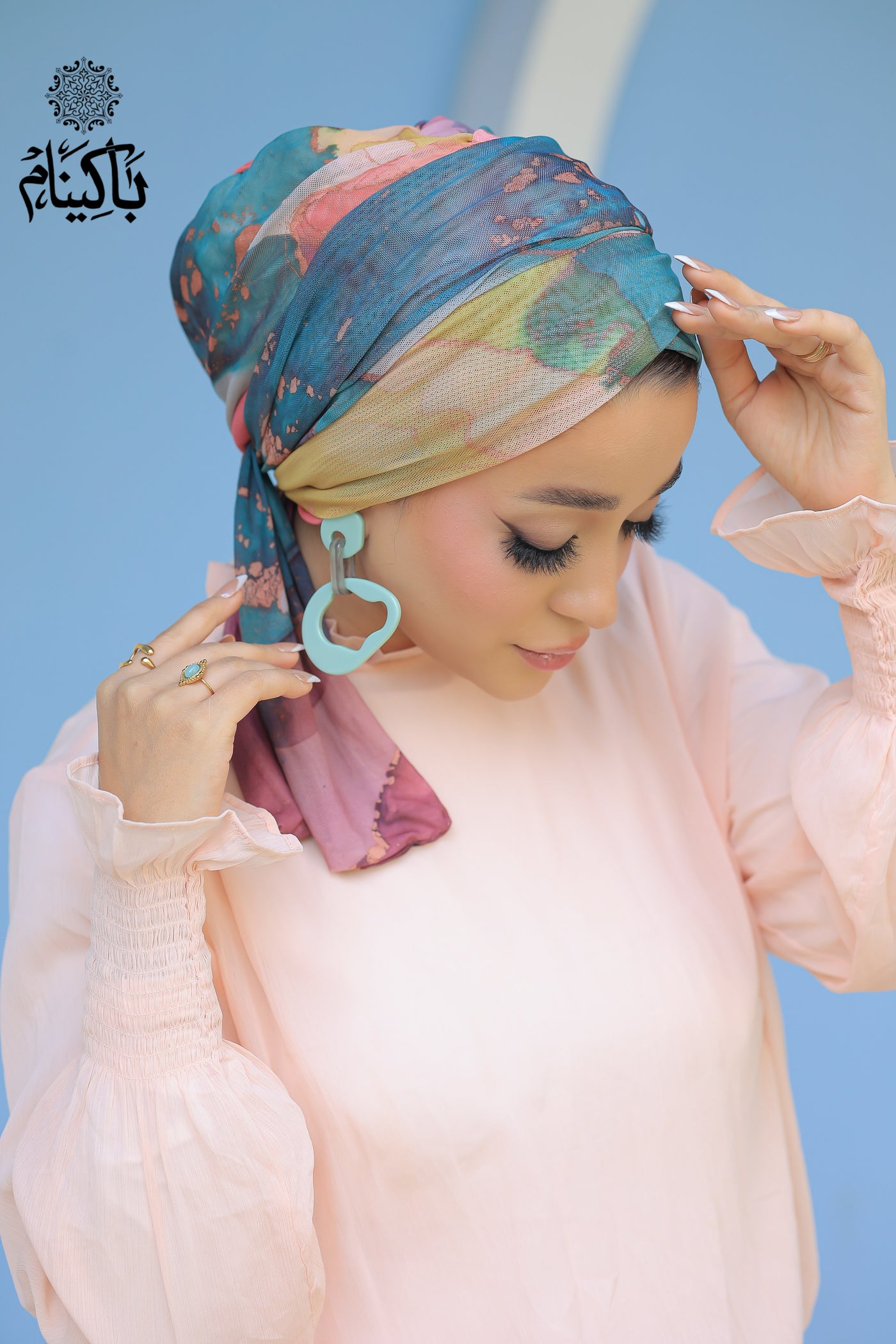Jayda Tulle Turban