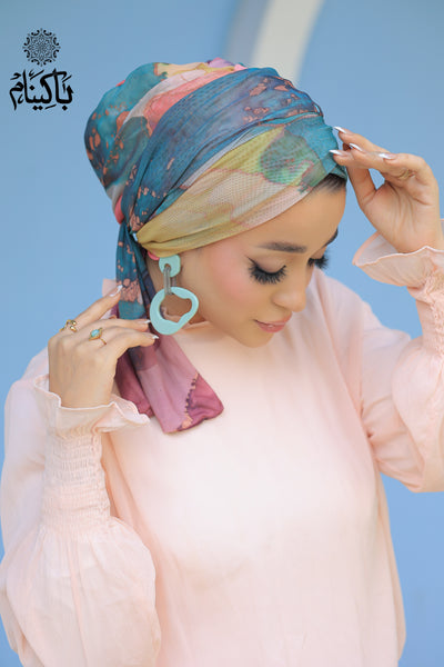 Jayda Tulle Turban