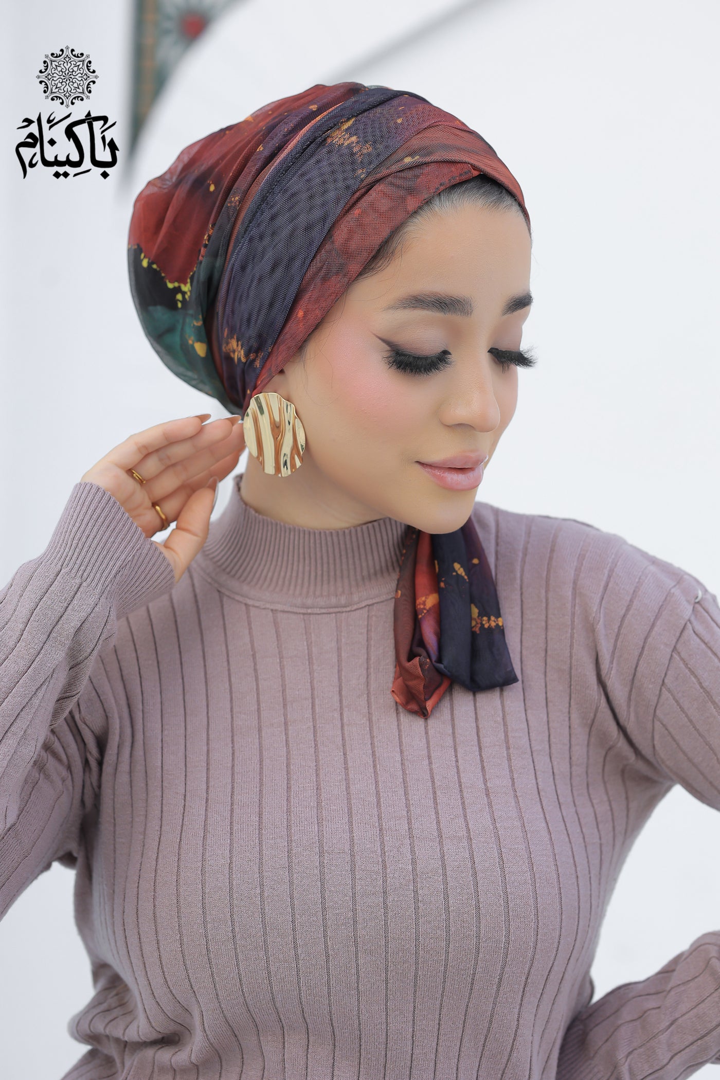 Arona Tulle Turban