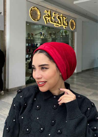 Plain Velvet Turbans
