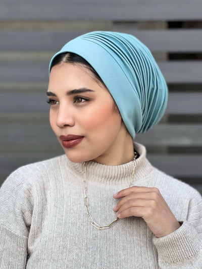 Swimming Selfdrapped Turban