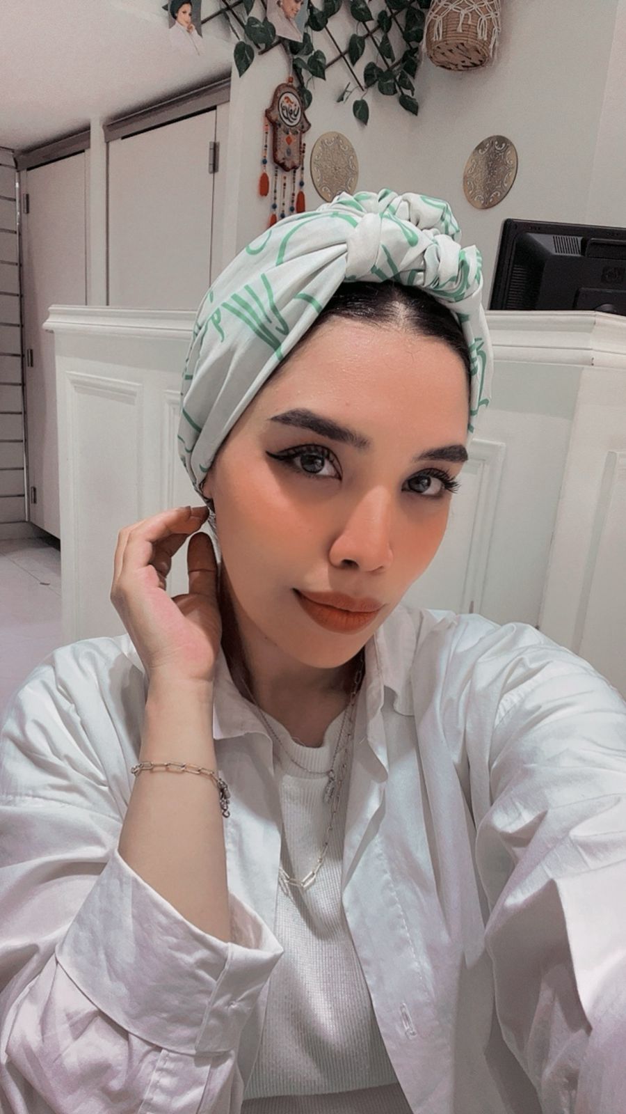 Cotton printed Wire Turban