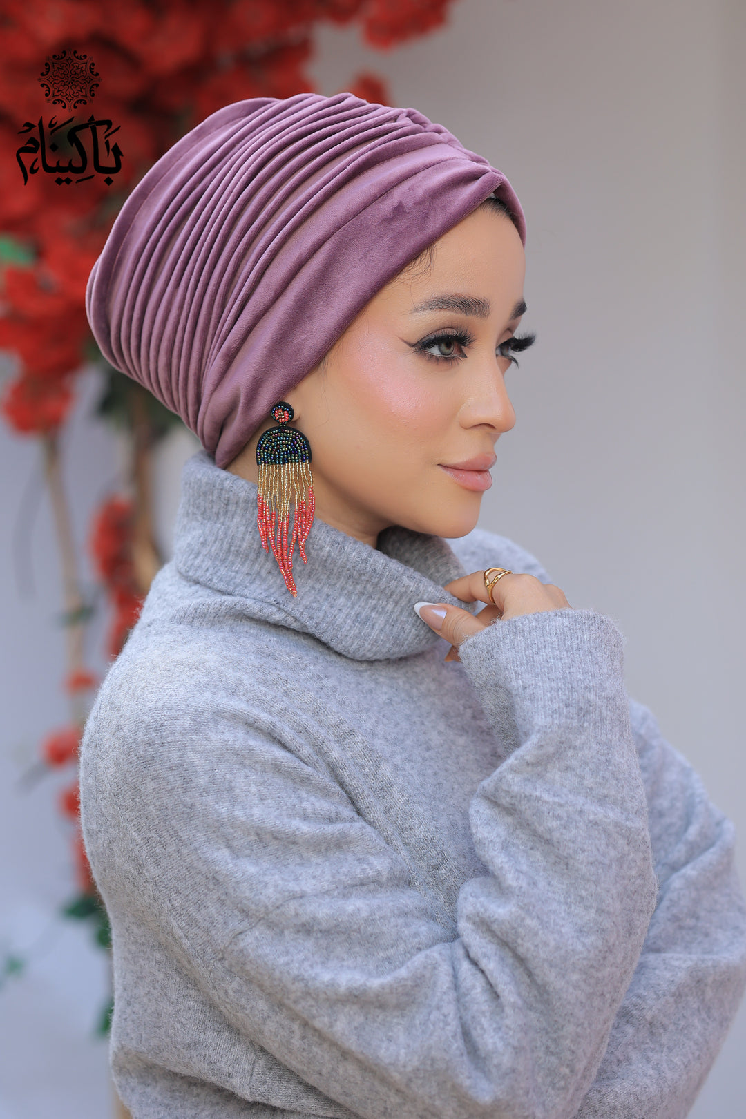 Plain Velvet Turbans